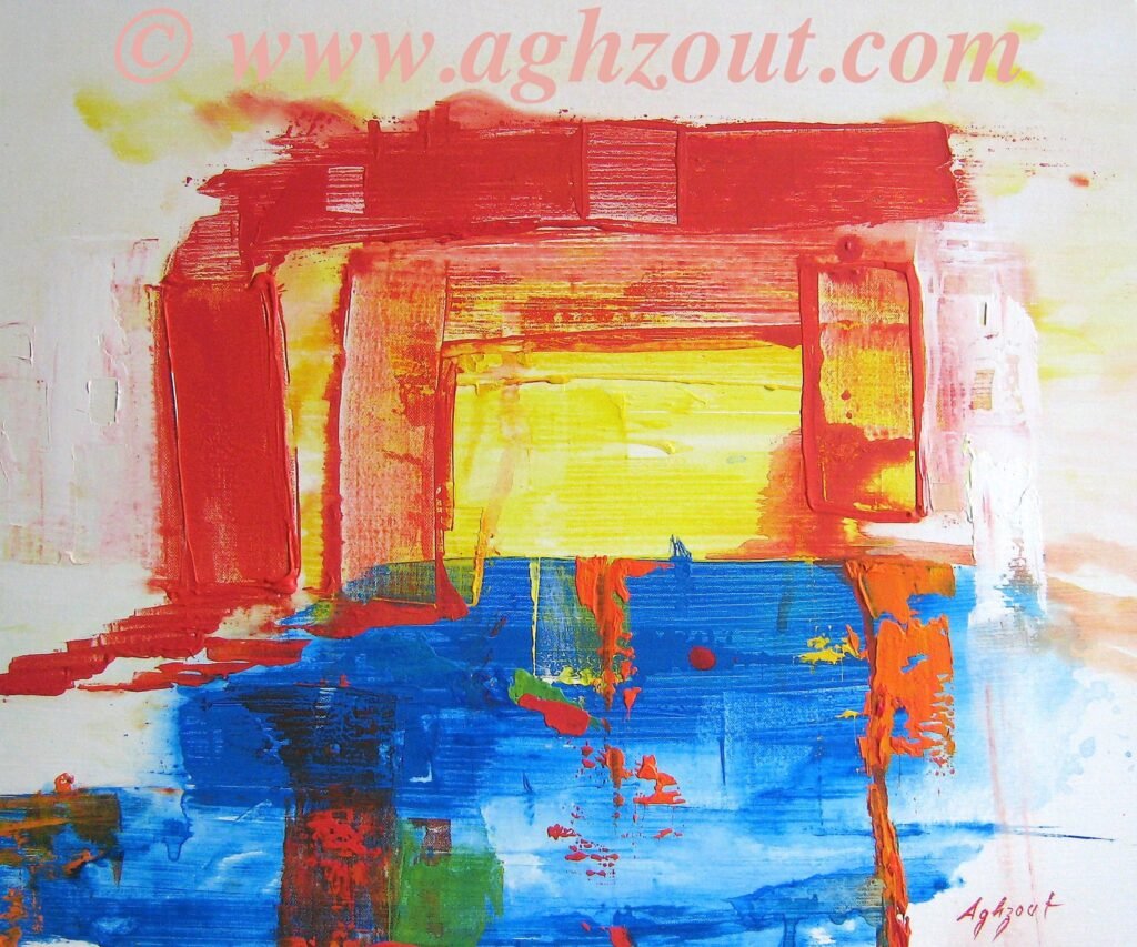 Peintre Abdelkhalek Aghzout