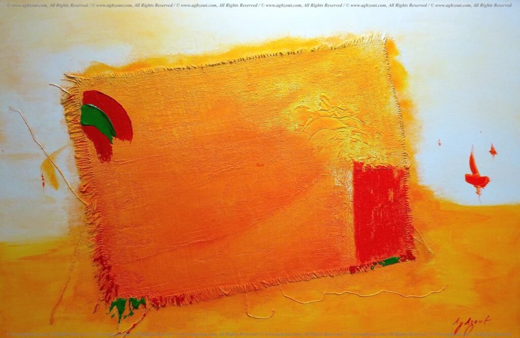 Peintre Abdelkhalek Aghzout